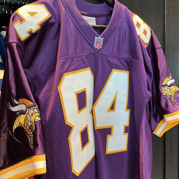 Randy Moss NFL Minnesota Vikings Mitchell & Ness 1998 Authentic Throwback Jersey - Picture 2 of 8